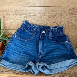 Kancan high waisted jean shorts